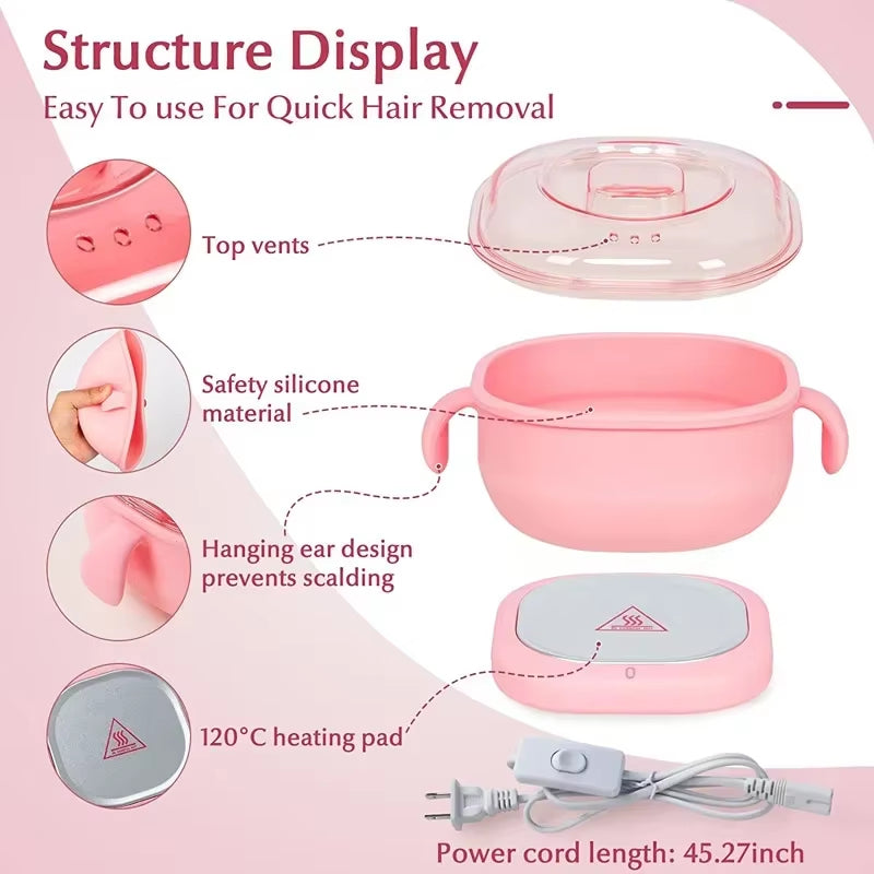Appareil d'épilation portable et pliable جهاز إزالة الشعر المحمول القابل للطي