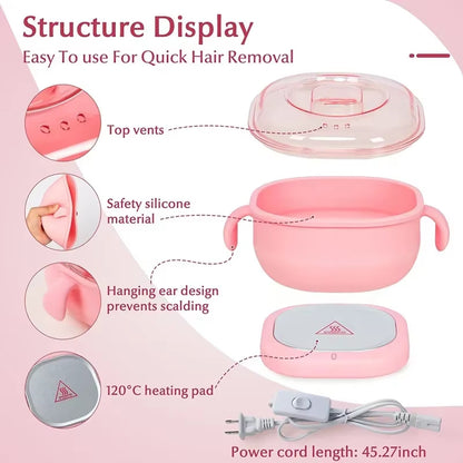 Appareil d'épilation portable et pliable جهاز إزالة الشعر المحمول القابل للطي