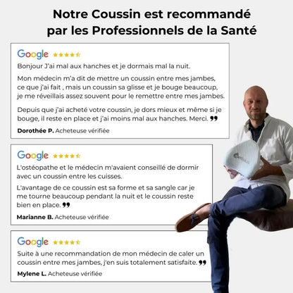 Coussin Genoux Ergonomique à Mémoire de Forme | MATJARRA