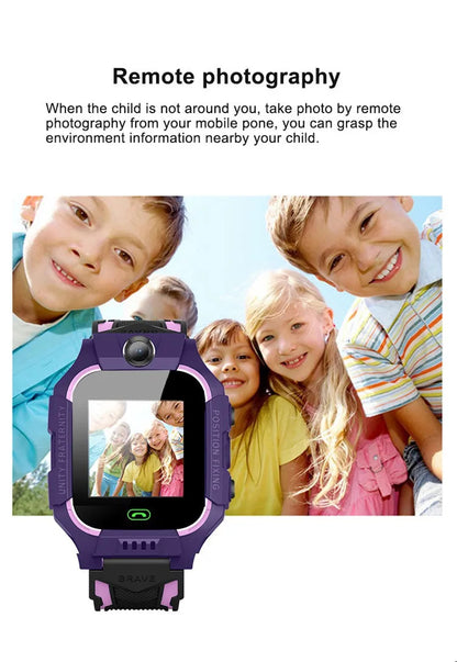 Smart Watch for Kids ساعة ذكية للأطفال مقاومة للماء