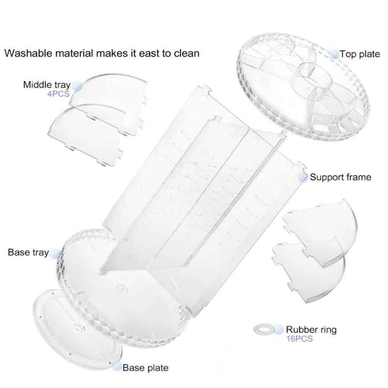 storage boxمنظم مكياج