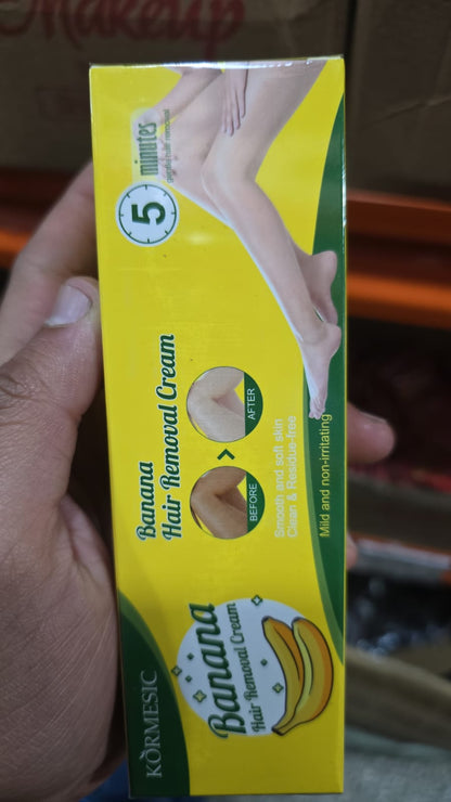 Crème dépilatoire KORMESIC Smooth Banana KORMESIC كريم مزيل شعر ناعم على الموز
