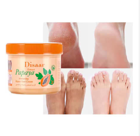 crème pour les pieds à la papaye كريم القدم بالبابايا
