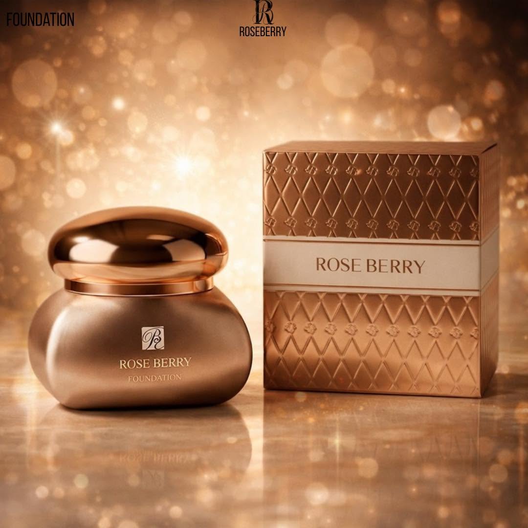 Rose Bery - Foundation كريم أساس سحري