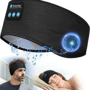 Masque de sommeil عصابة رأس رياضية مع سماعات