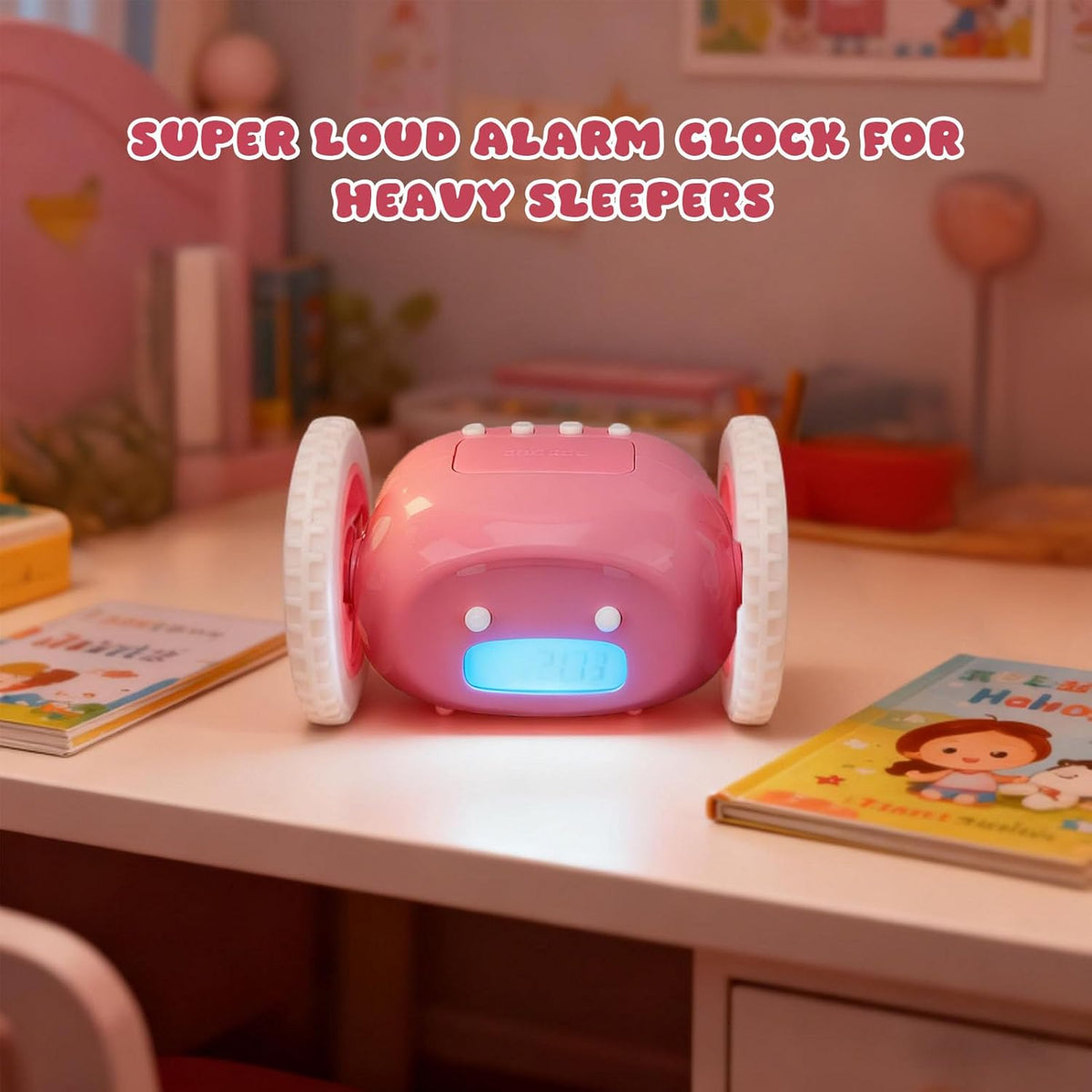 Alarm Clock ساعة رقمية عالية الصوت
