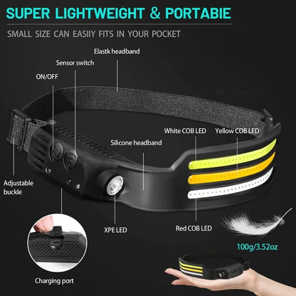 bright headlight مصباح يدوي