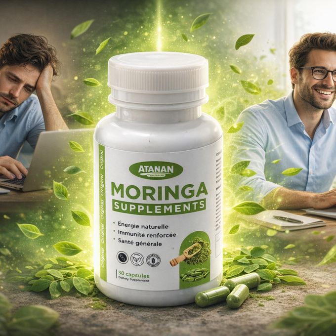 ATANAN Moringa مكمل غذائي طبيعي قائم على المورينجا