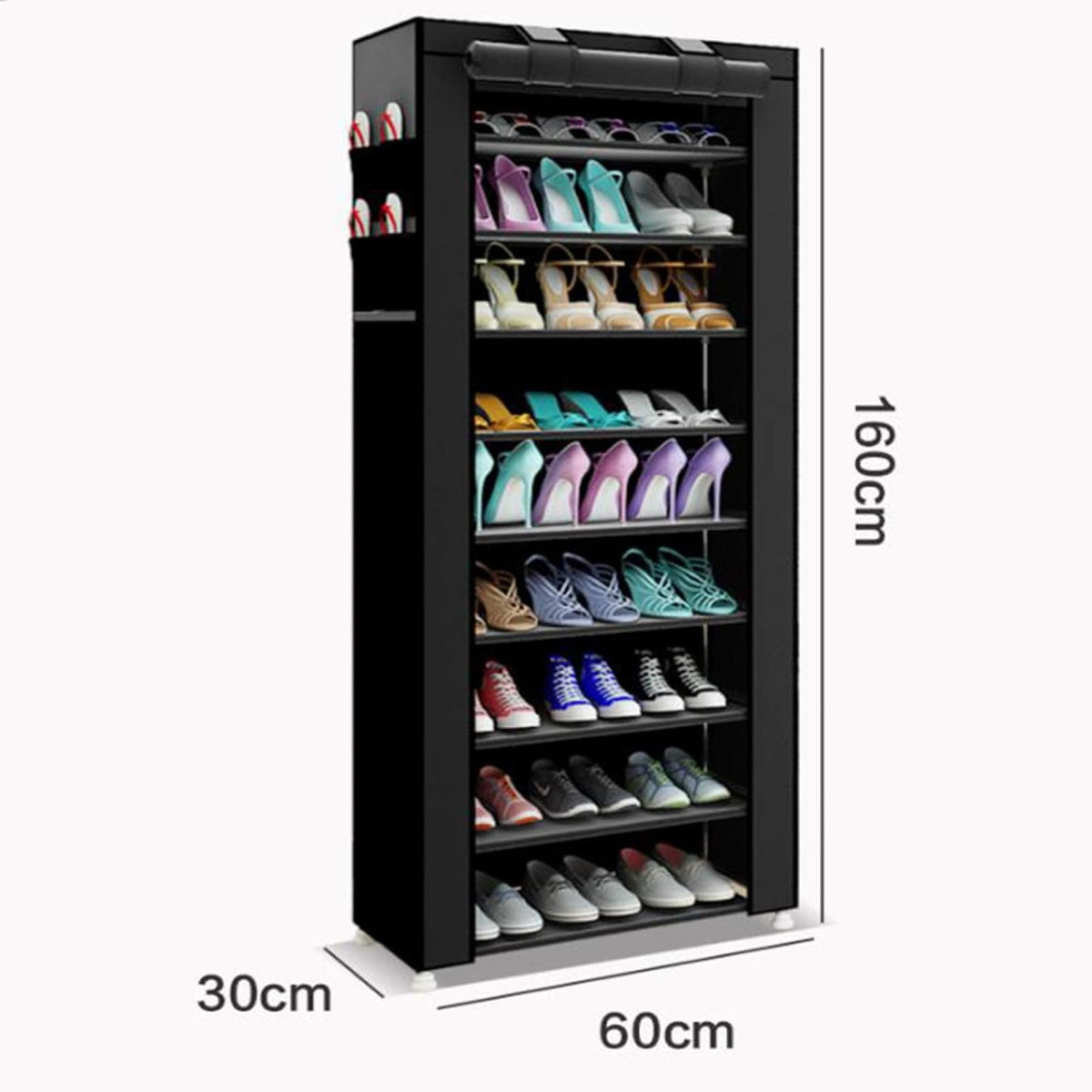 Meuble à Chaussures خزانة أحذية من 9 طبقات
