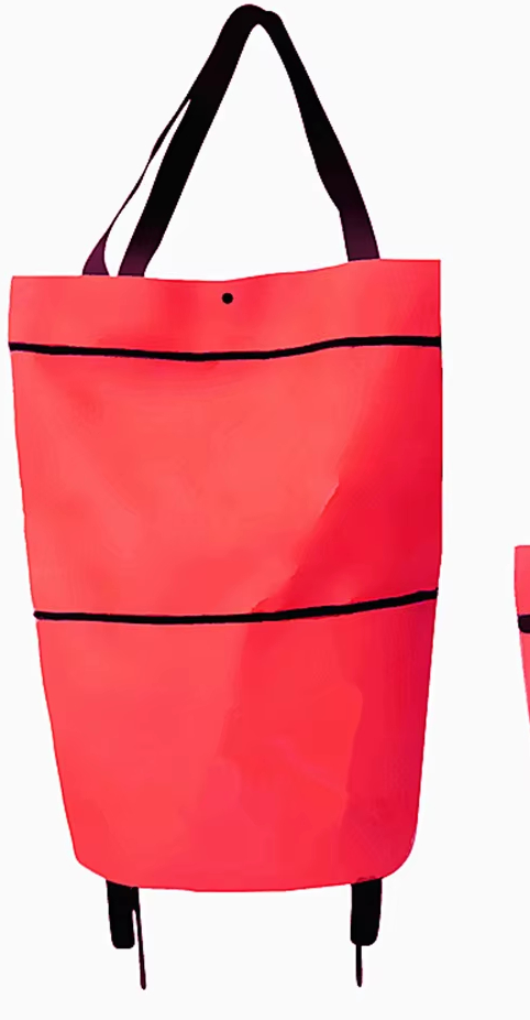 Chariot de courses pliable à roulettes عربة تسوق قابلة للطي بعجلات