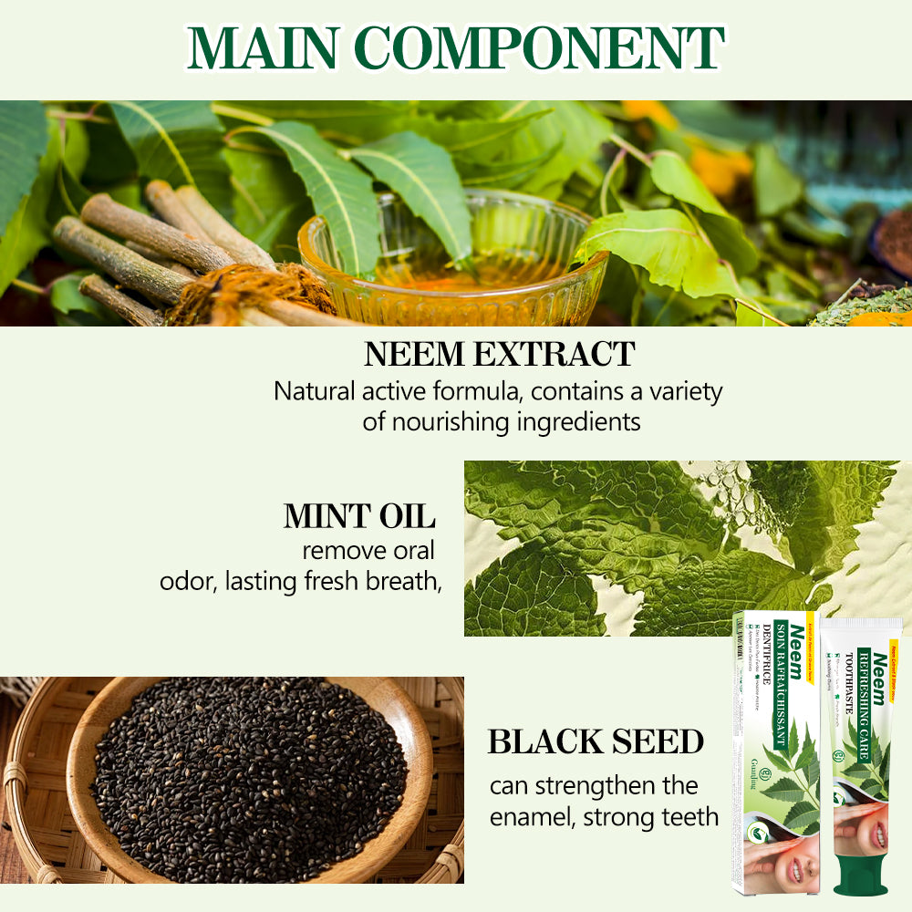neem معجون أسنان للعناية بالفم