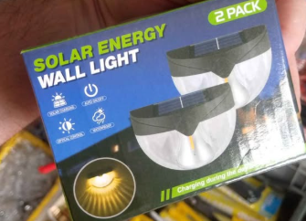 applique murale solaire مصباح جداري شمسي