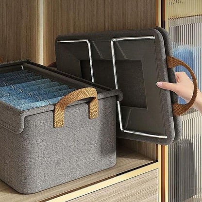 Boîte de Rangement Pliable صندوق تخزين شفاف