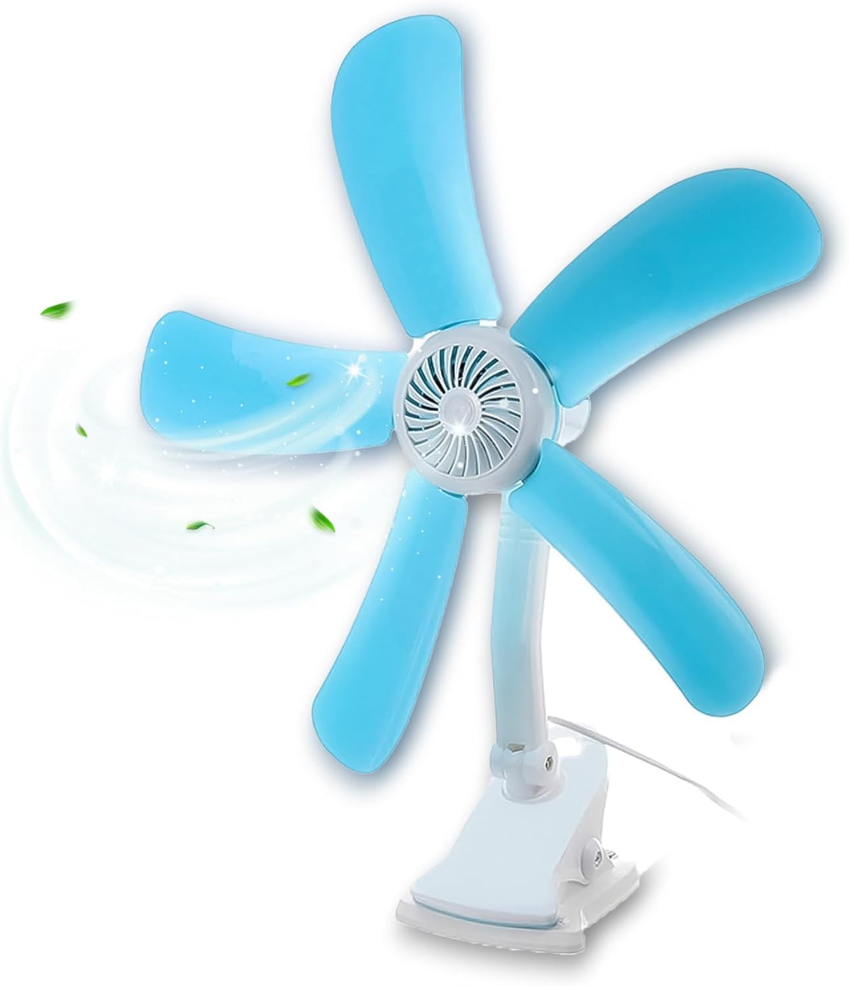 Petit ventilateur électrique مروحة كهربائية صغيرة بمشبك ومفصل مزدوج