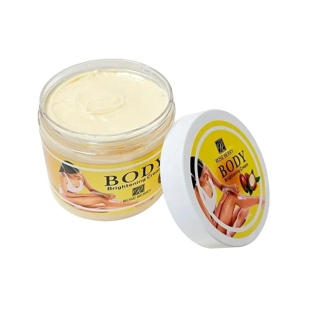 Body Crème éclaircissanteكريم تفتيح البشرة بخلاصة زبدة الشيا