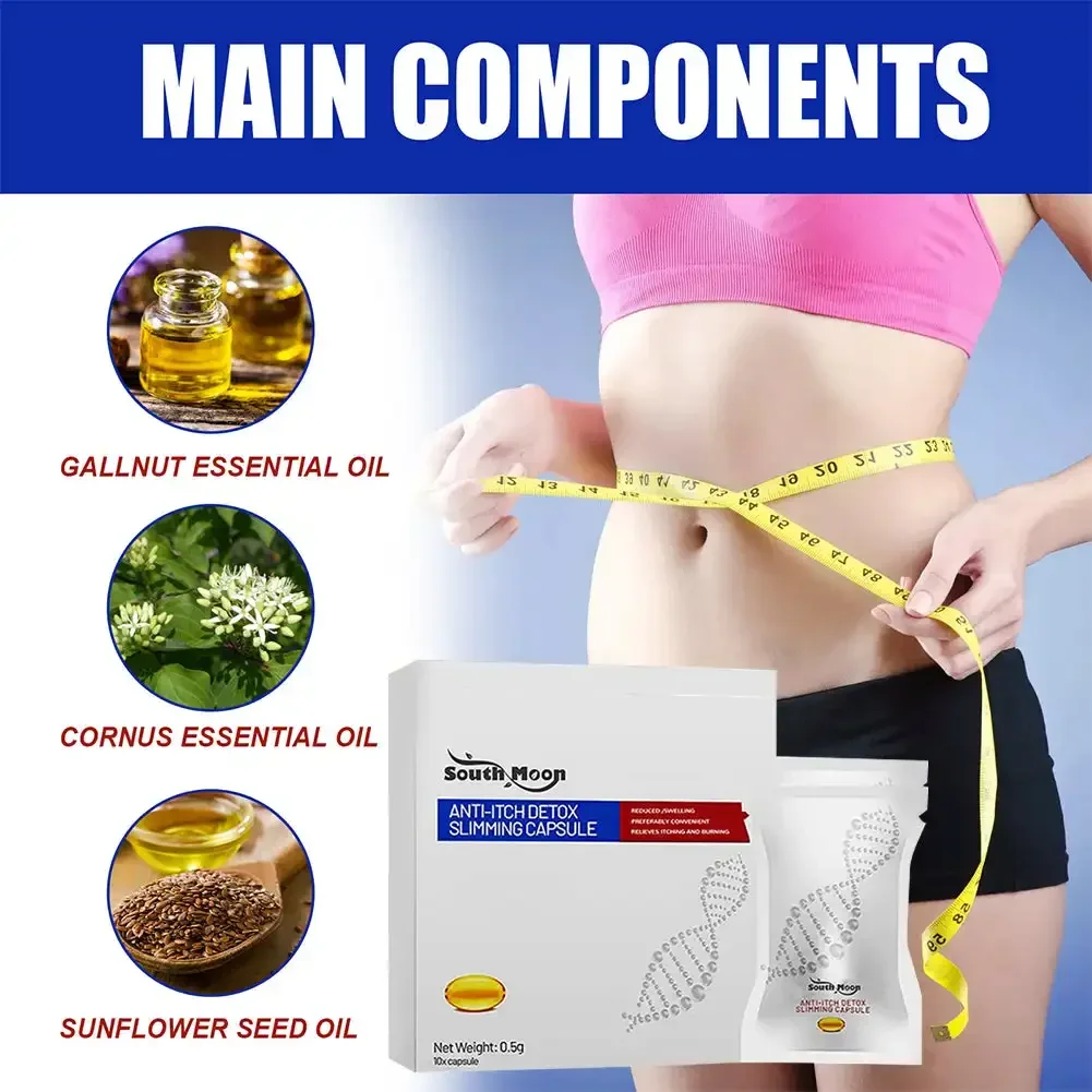 Anti-itch Detox Slimming Capsule - كبسولات التخسيس