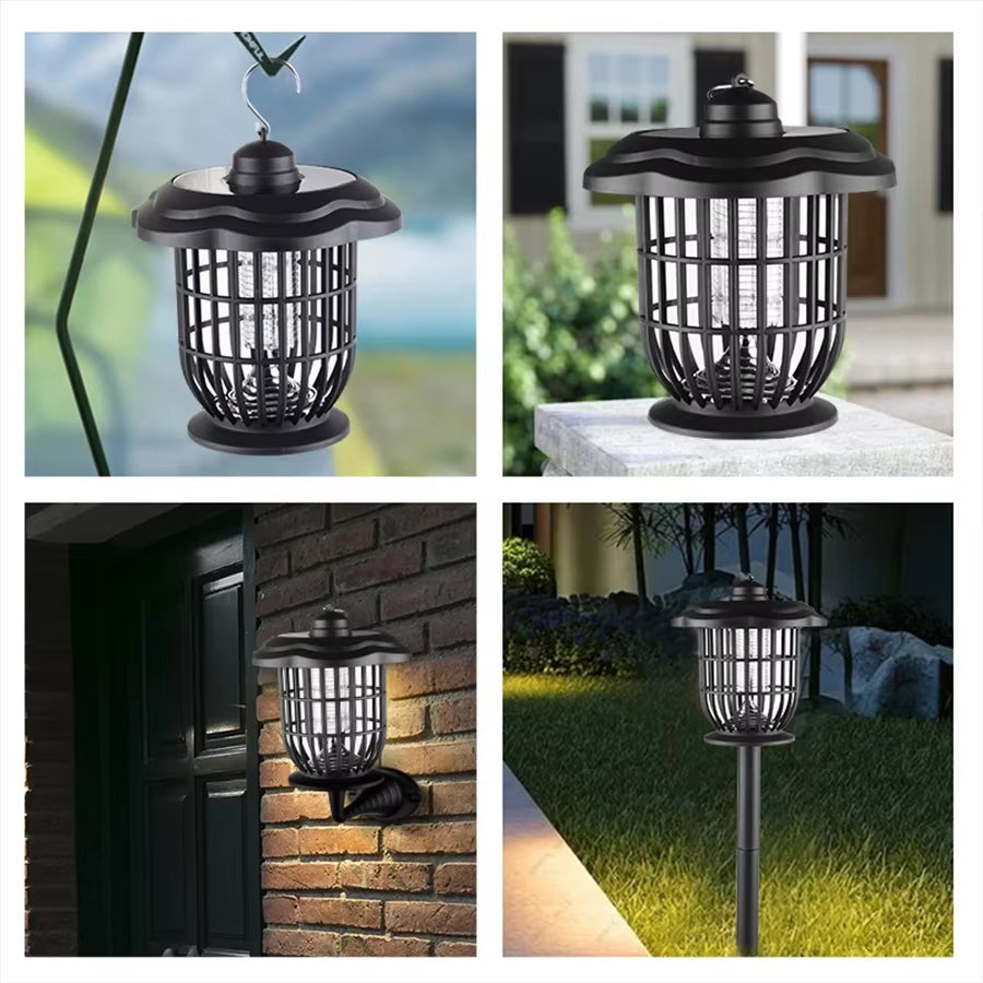 Lampe anti-moustiques à énergie solaire مصباح طارد للبعوض يعمل بالطاقة الشمسية