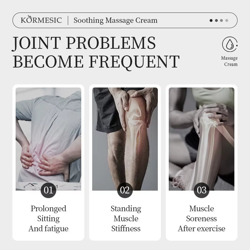 Kosmetic Crème de massage relaxante pour les muscles كريم تدليك مريح للعضلات من كوزمتيك