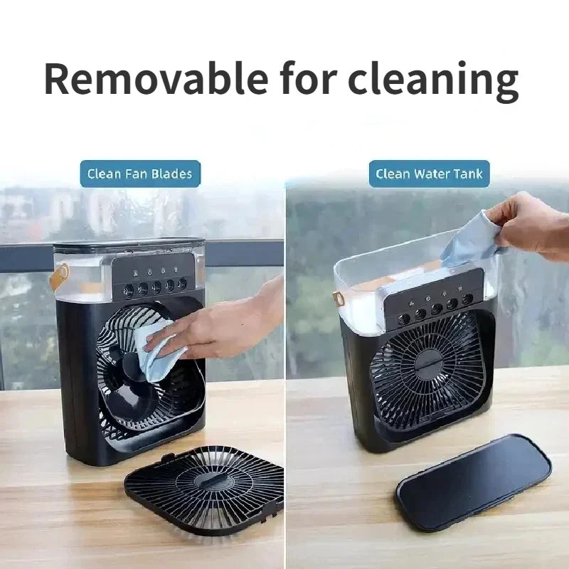 Humidificateur portable 3 en 1مكيف هواء محمول