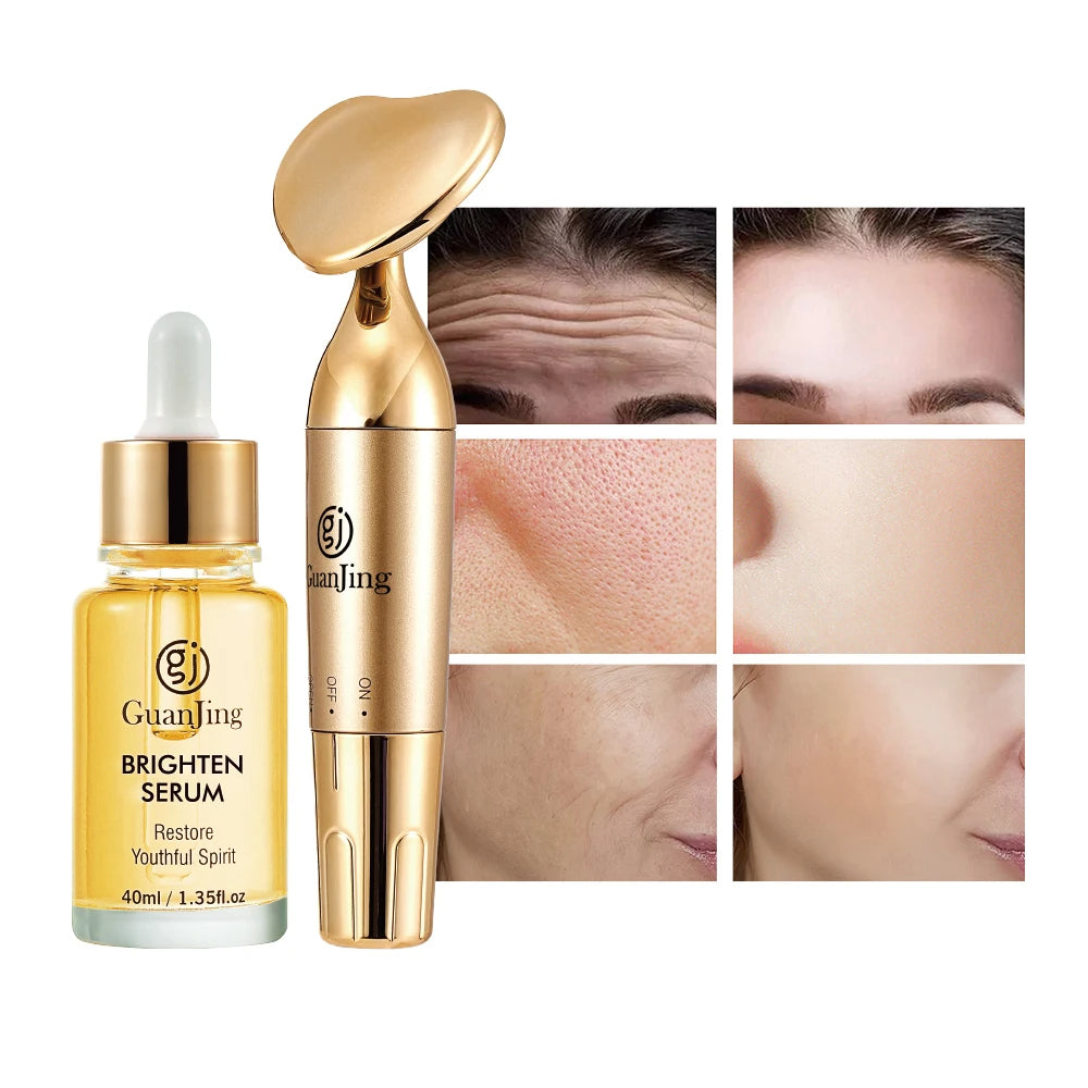 Masseur facial جهاز تدليك الوجه الكهربائي مع فيتامين E