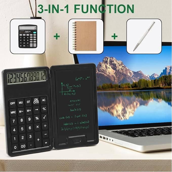 Calculatrice LCD آلة حاسبة ذكية مزودة بلوحة كتابة