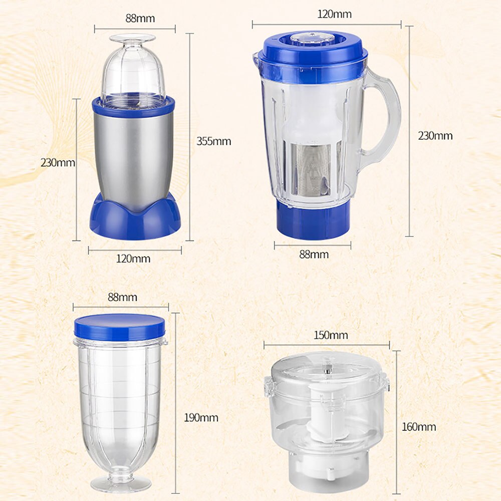 Electric Blender خلاط كهربائي وعصارة 4 في 1