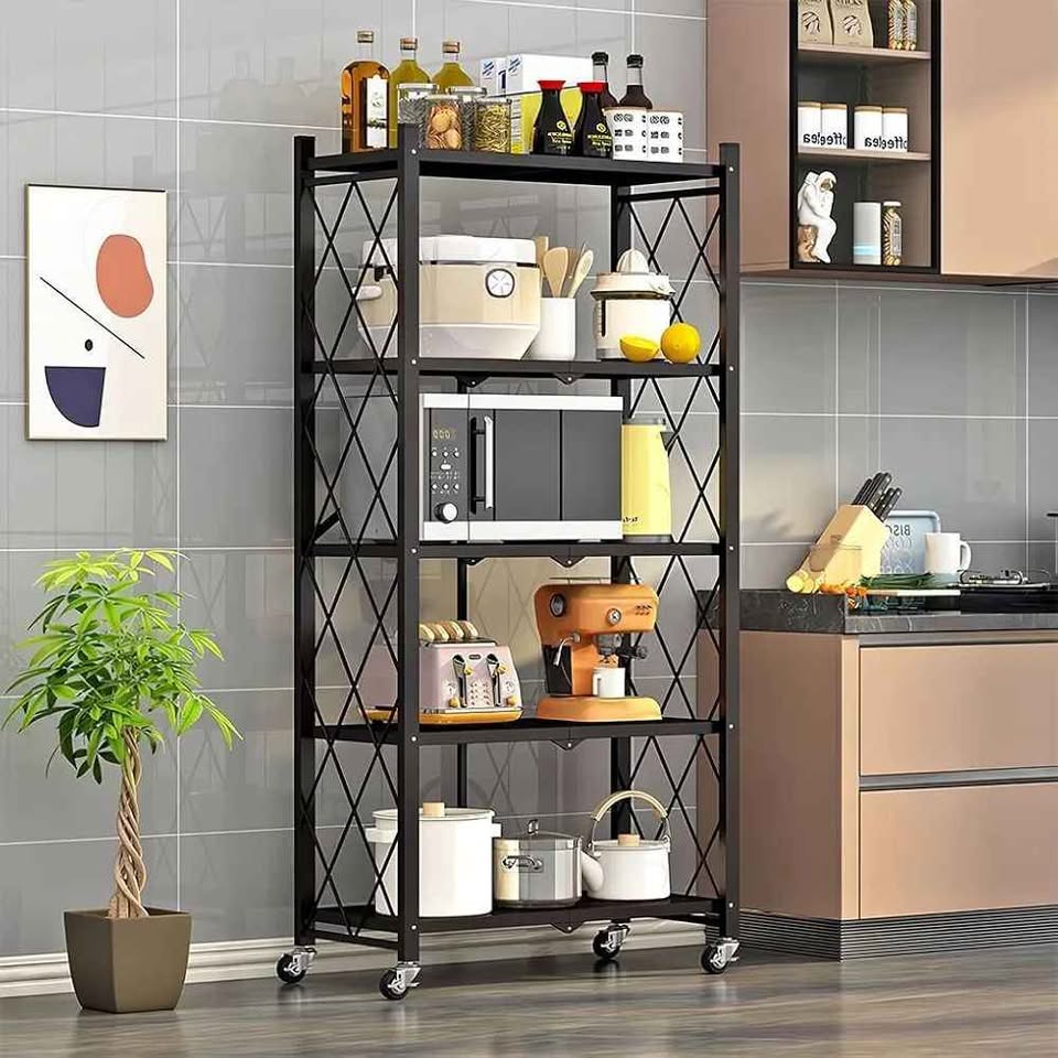 Étagère de Cuisine Pliable رف مطبخ معدني