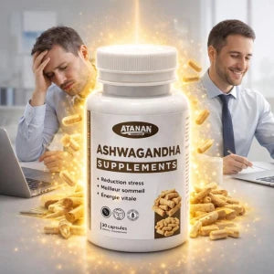 Ashwagandha مكمل غذائي مضاد للإجهاد ومنشط للطاقة