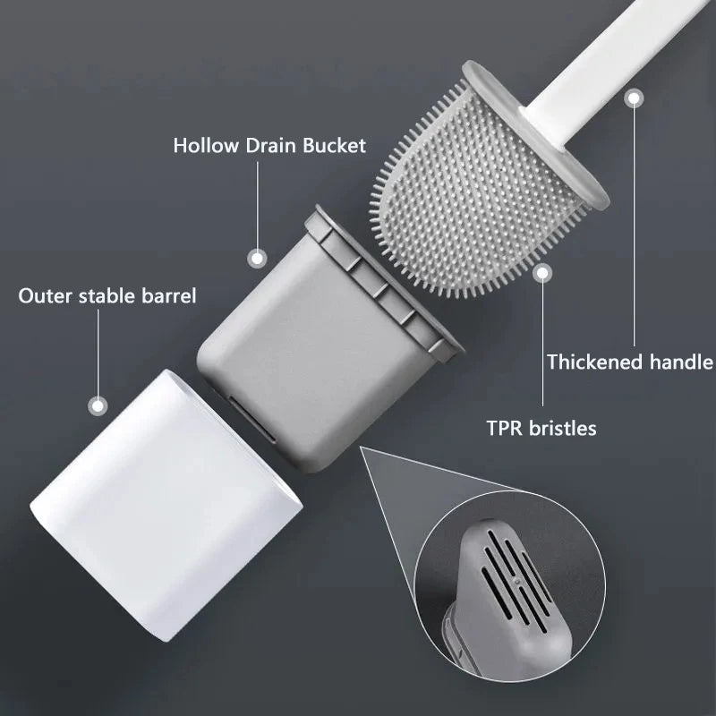 Brosse de Toilette فرشاة تواليت سيليكون