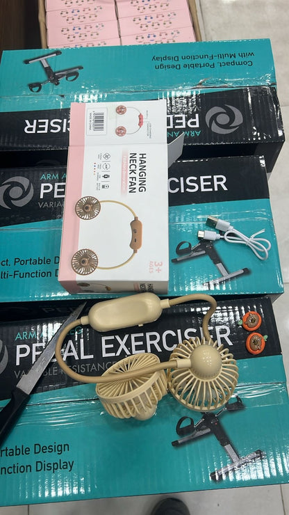 Ventilateur de cou portable مروحة محمولة تُعلق على الرقبة