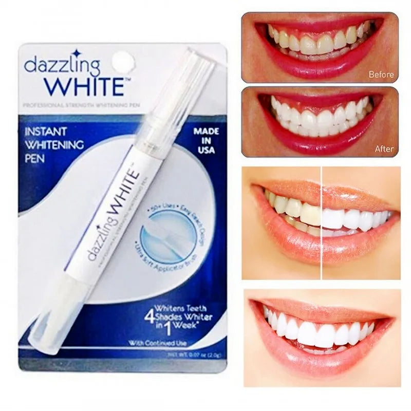 dazzling white قلم تبييض الأسنان