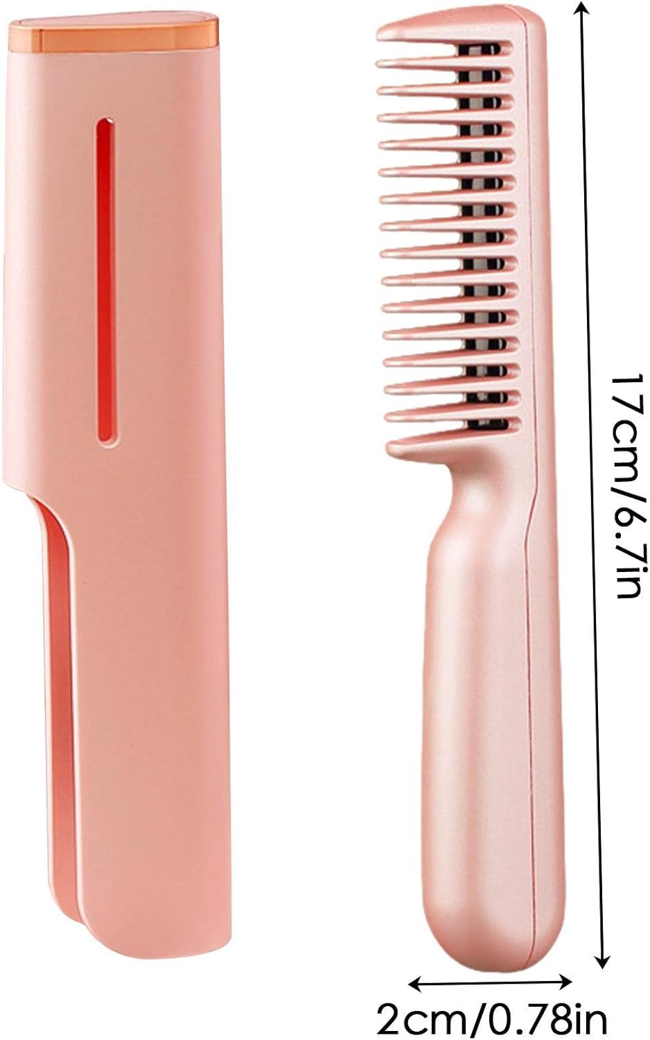 Peigne à lisser les cheveux فرشاة مشط حرارية قابلة لإعادة الشحن