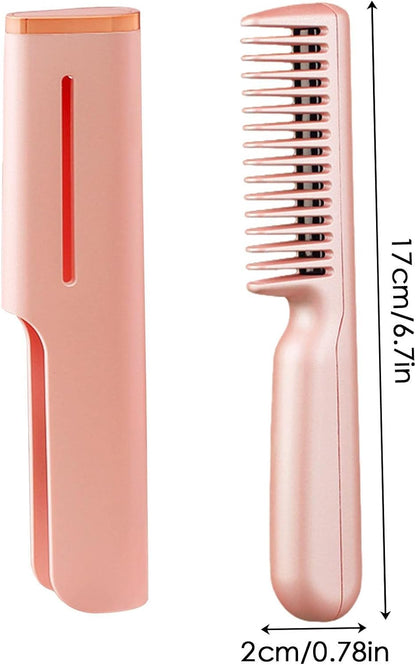 Peigne à lisser les cheveux فرشاة مشط حرارية قابلة لإعادة الشحن