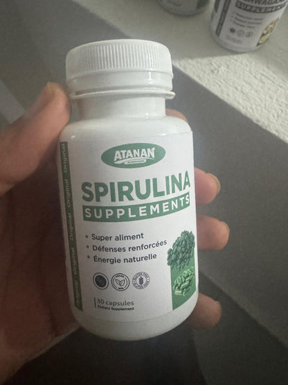 ATANAN Spirulina مكمل غذائي طبيعي من سبيرولينا