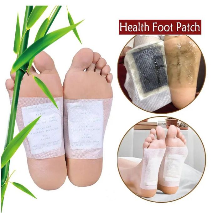 Kinoki Patch adhésif لاصقة كينوكي لإزالة السموم من القدمين