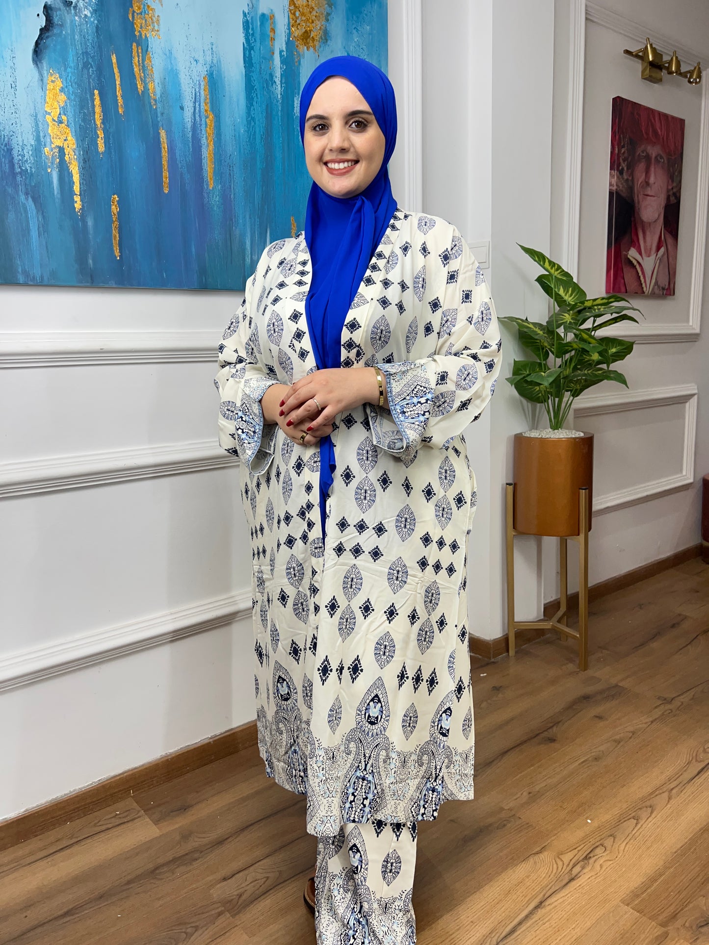 Ensemble Femme Oversize en Maille – Élégant & Tendance