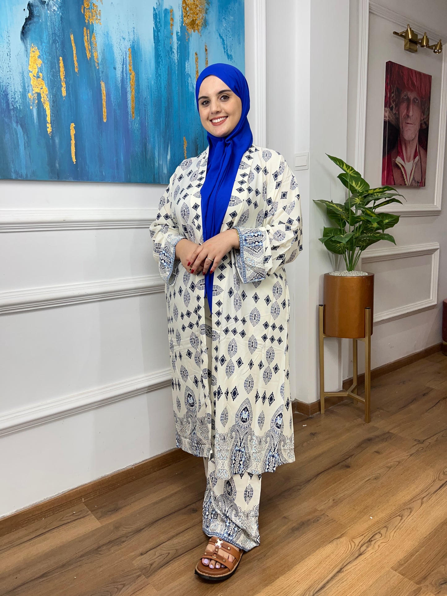 Ensemble Femme Oversize en Maille – Élégant & Tendance