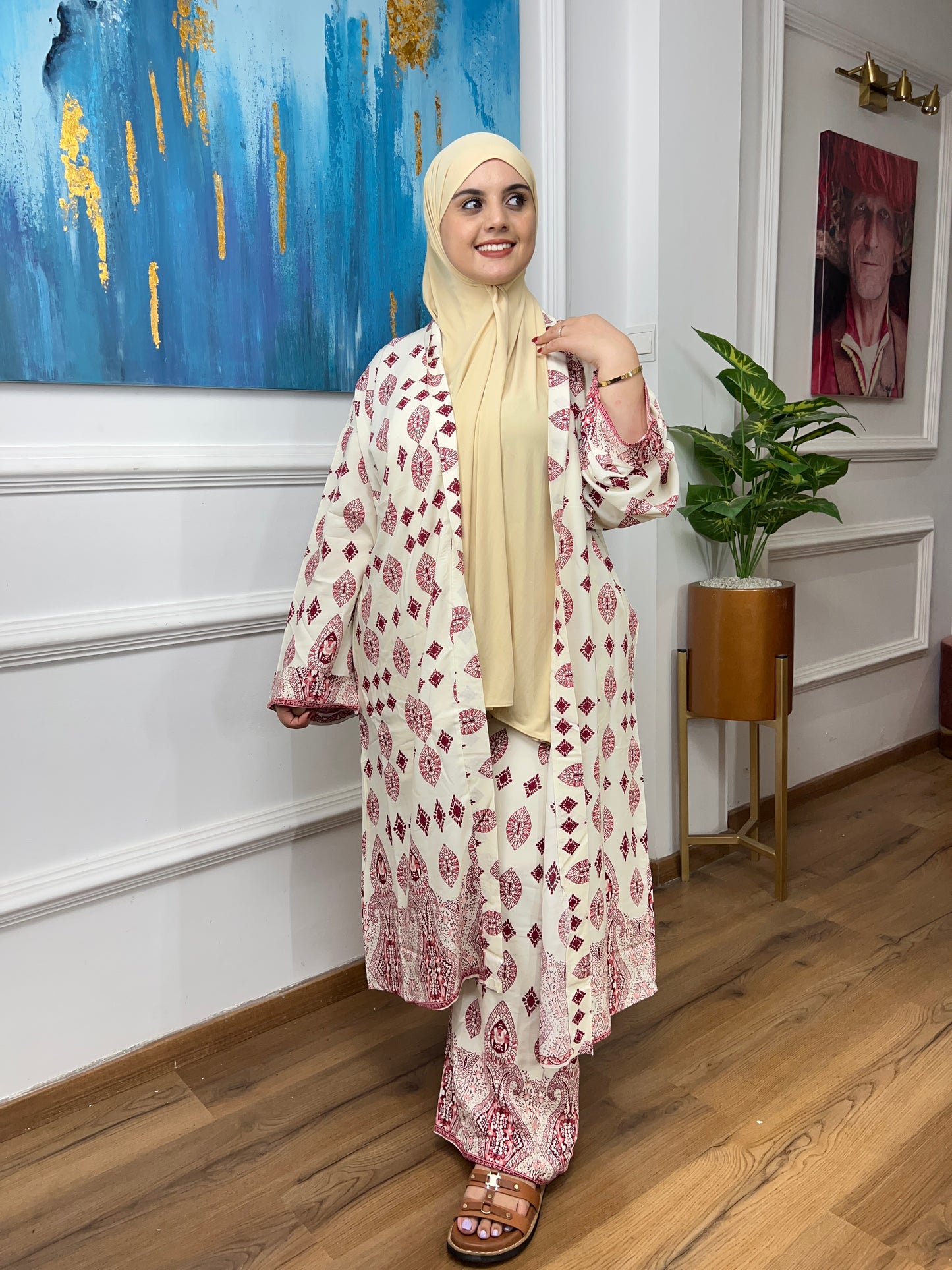 Ensemble Femme Oversize en Maille – Élégant & Tendance