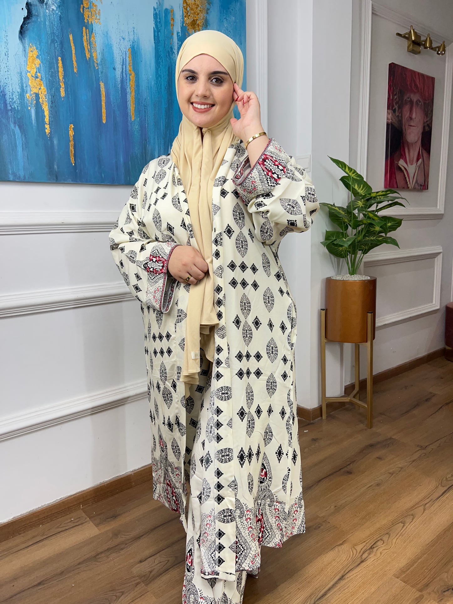 Ensemble Femme Oversize en Maille – Élégant & Tendance
