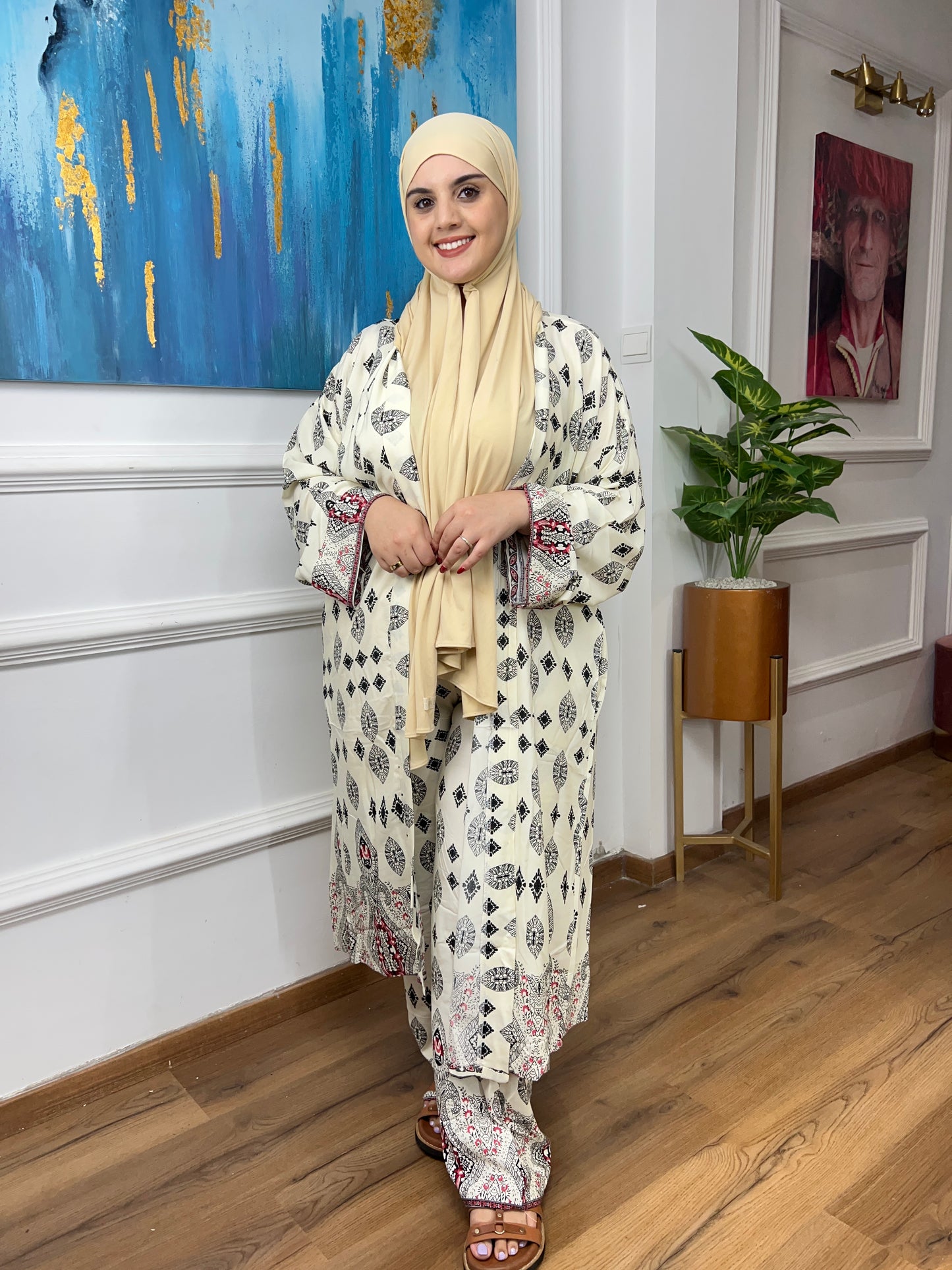 Ensemble Femme Oversize en Maille – Élégant & Tendance