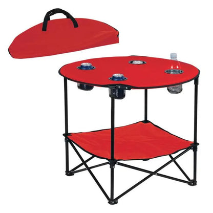Table de Camping طاولة تخييم قابلة للطي من طبقتين