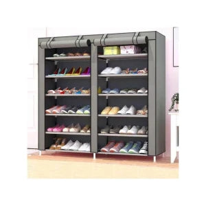 SHOE CABINETخزانة أحذية مزدوجة من 12 طبقة