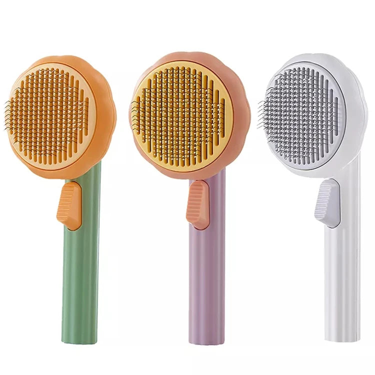 pet brush مشط لإزالة شعر القطط
