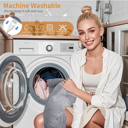 Massaging weighted Heating Pad وسادة تدفئة بالوزن والتدليك