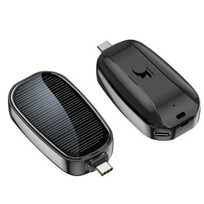 شاحن بطارية صغير بالطاقة الشمسية - mini power bank