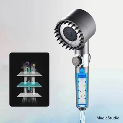 Pommeau de Douche Haute Pression 3 Modes avec Filtre | MATJARRA