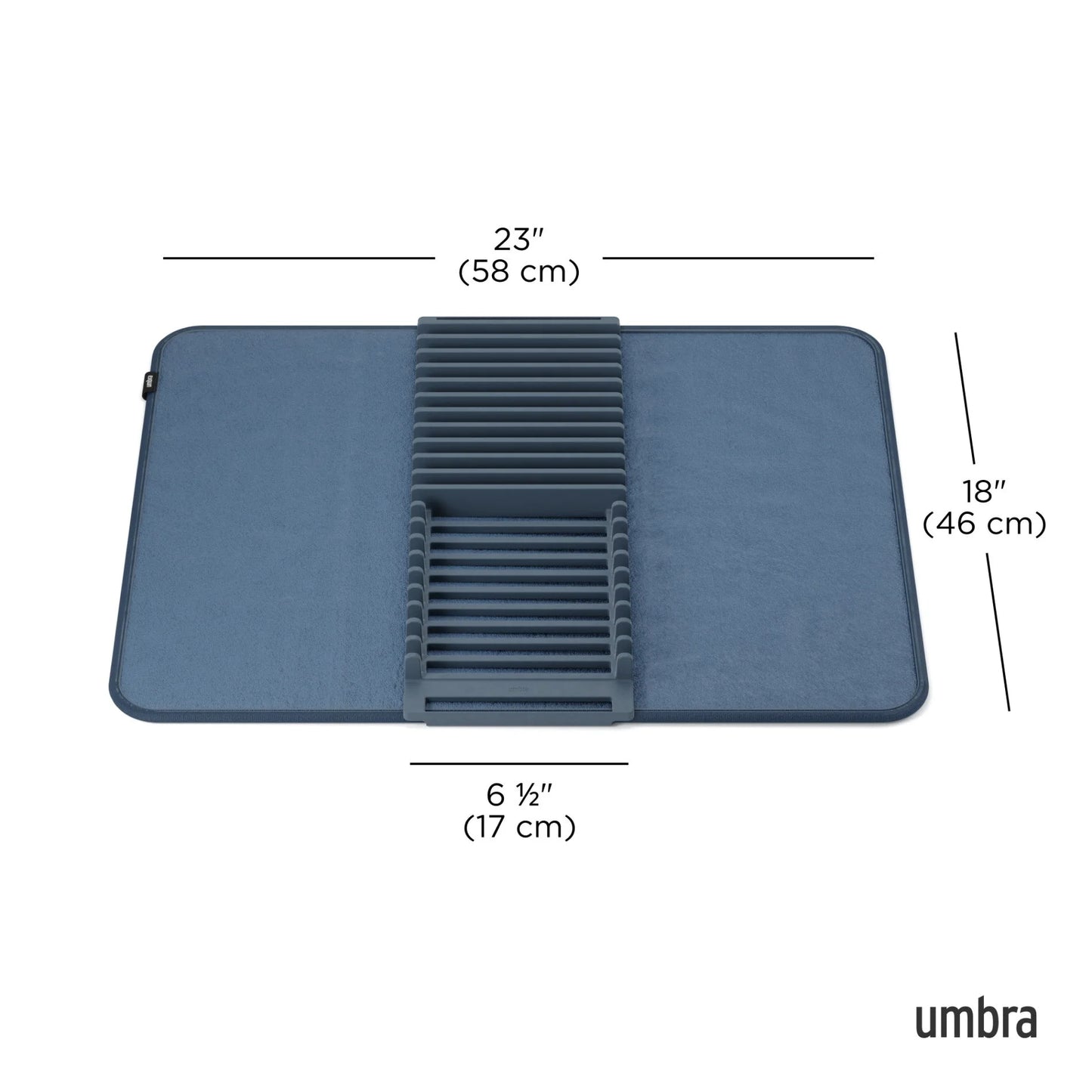 Égouttoir à Vaisselle avec Tapis Absorbant 2-en-1 | MATJARRA
