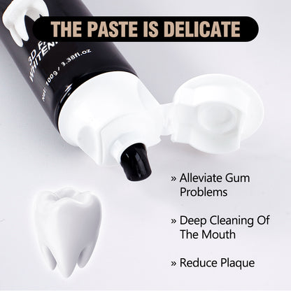 Dentifrice au charbon de coco معجون أسنان بفحم جوز الهند
