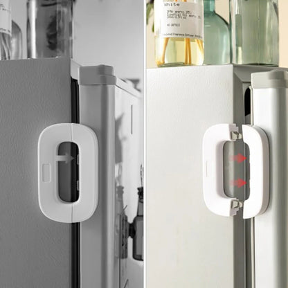 refrigerator lock قفل باب الثلاجة