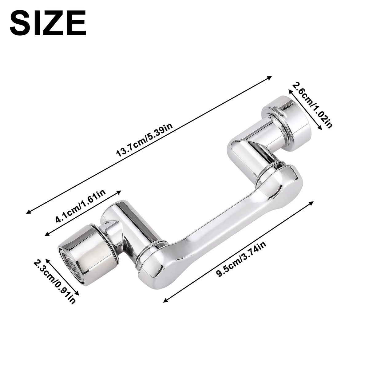 FAUCET SPLASH HEAD صنبور دوار 360
